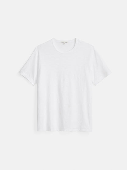 Alex Mill The Standard T-Shirt In Slub Cotton White