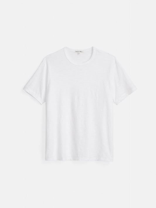 Alex Mill The Standard T-Shirt In Slub Cotton White