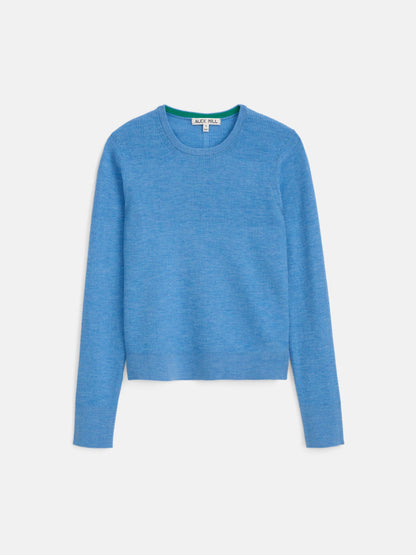 Alex Mill Ava Sweater Tee Heather Blue