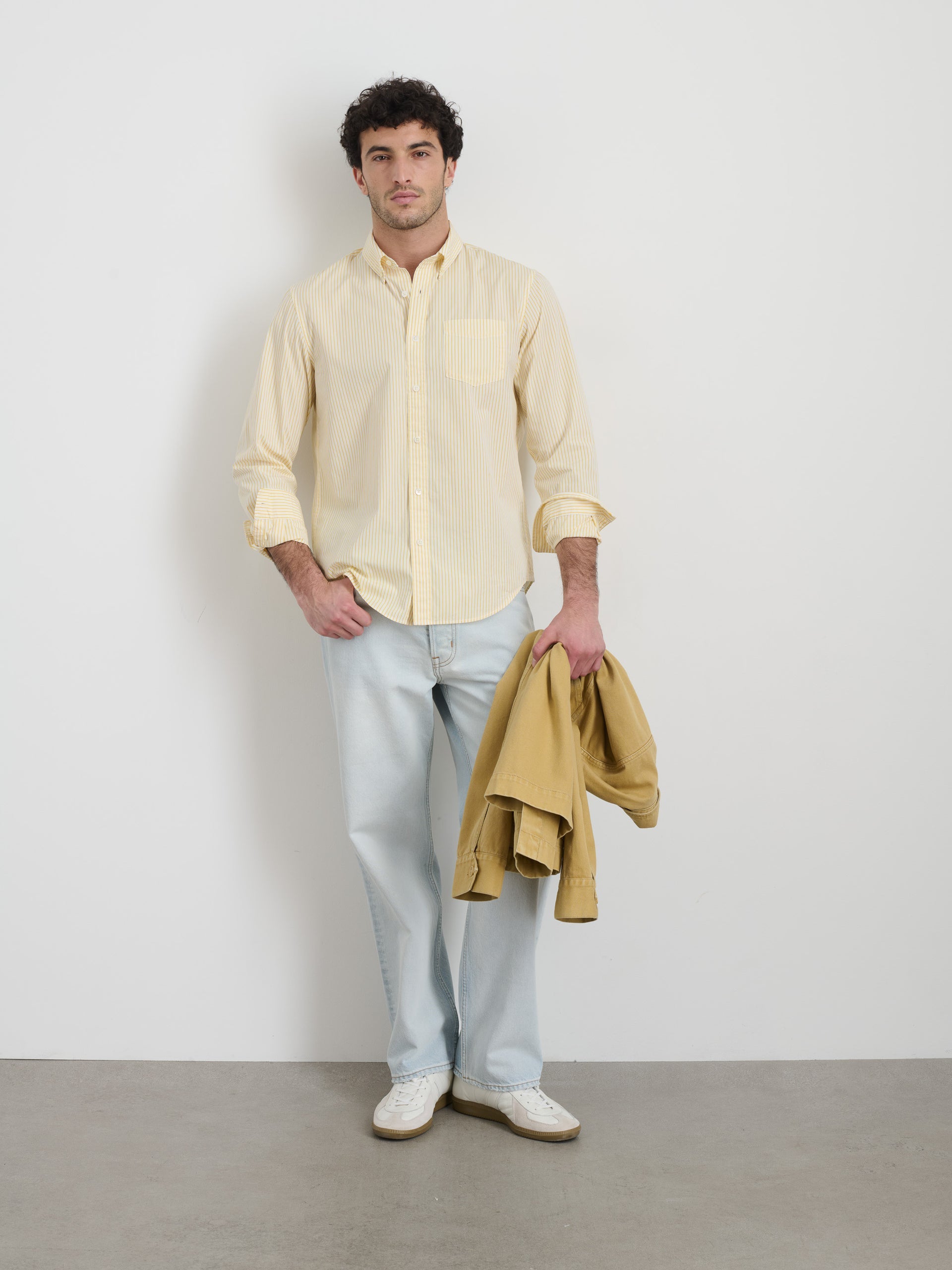 Alex Mill Mill Shirt in Thin Stripe