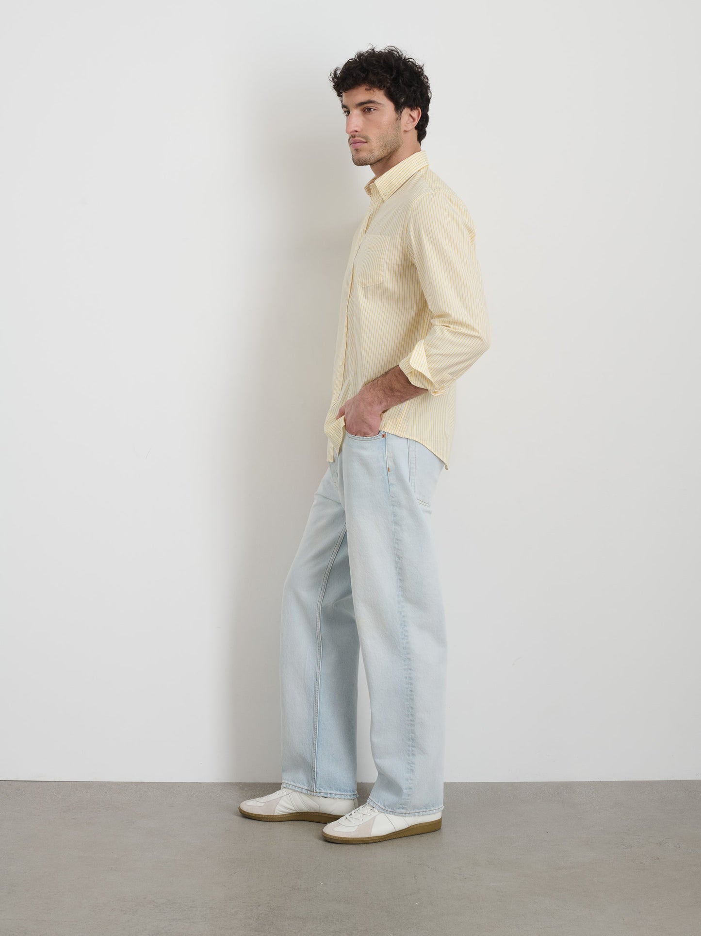 Alex Mill Mill Shirt in Thin Stripe
