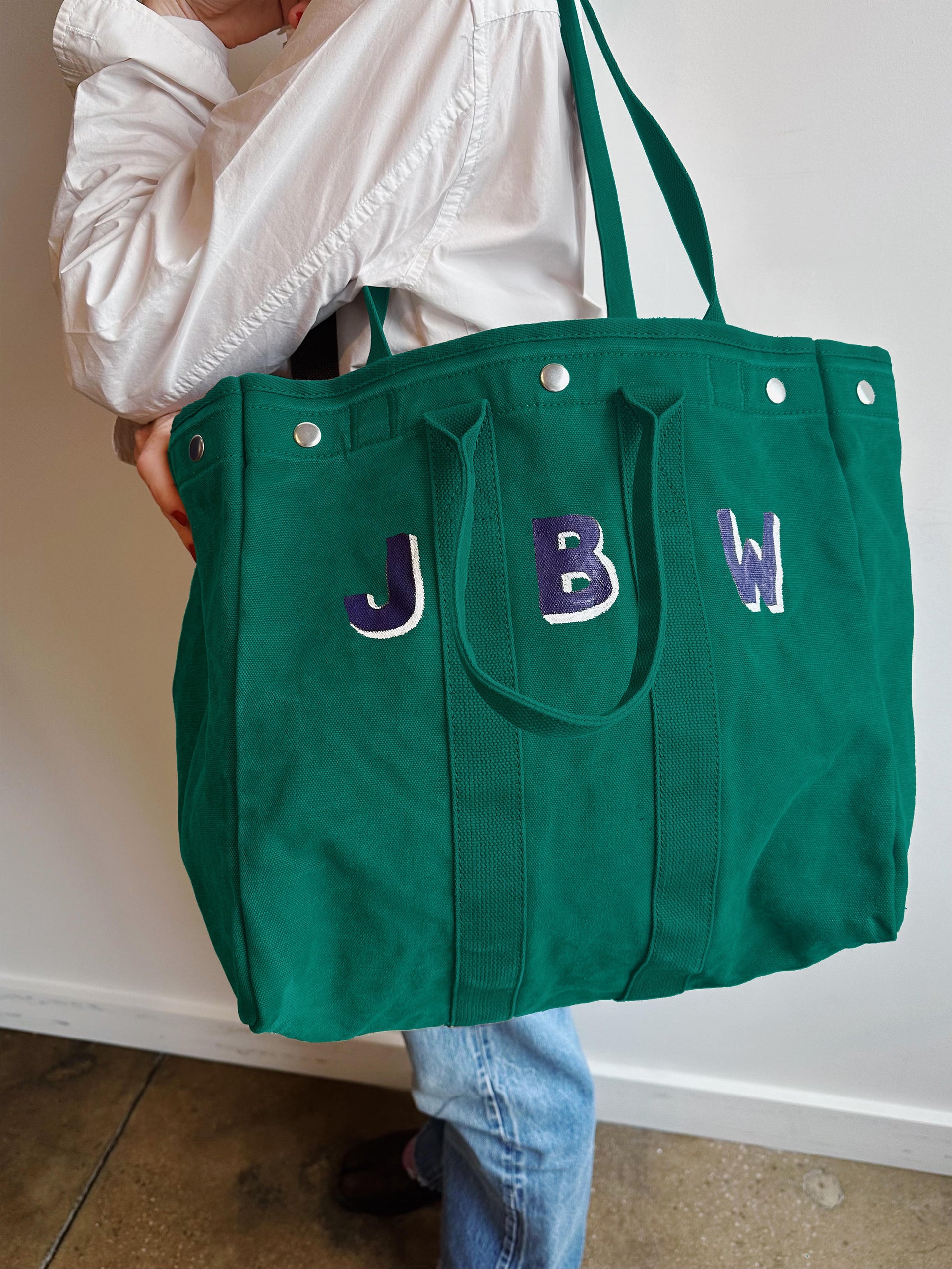 Alex Mill The Perfect Weekday Tote Emerald