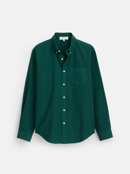 Alex Mill Mill Shirt in Cotton Poplin Dark Cypress