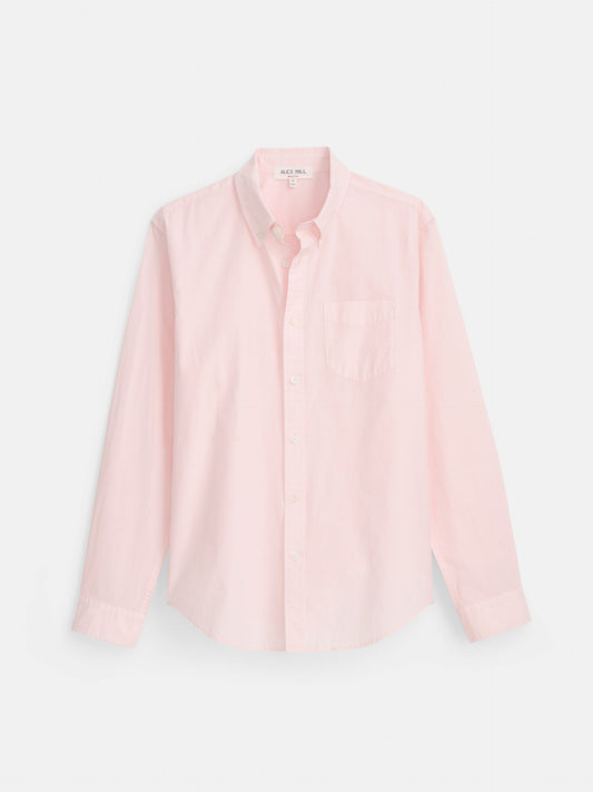Alex Mill Mill Shirt in Cotton Poplin Quartz