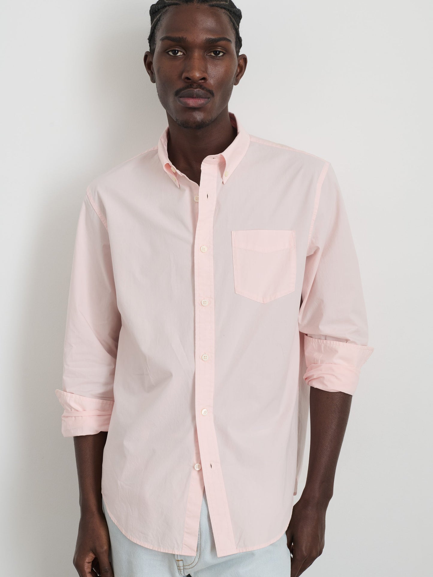 Alex Mill Mill Shirt in Cotton Poplin Quartz