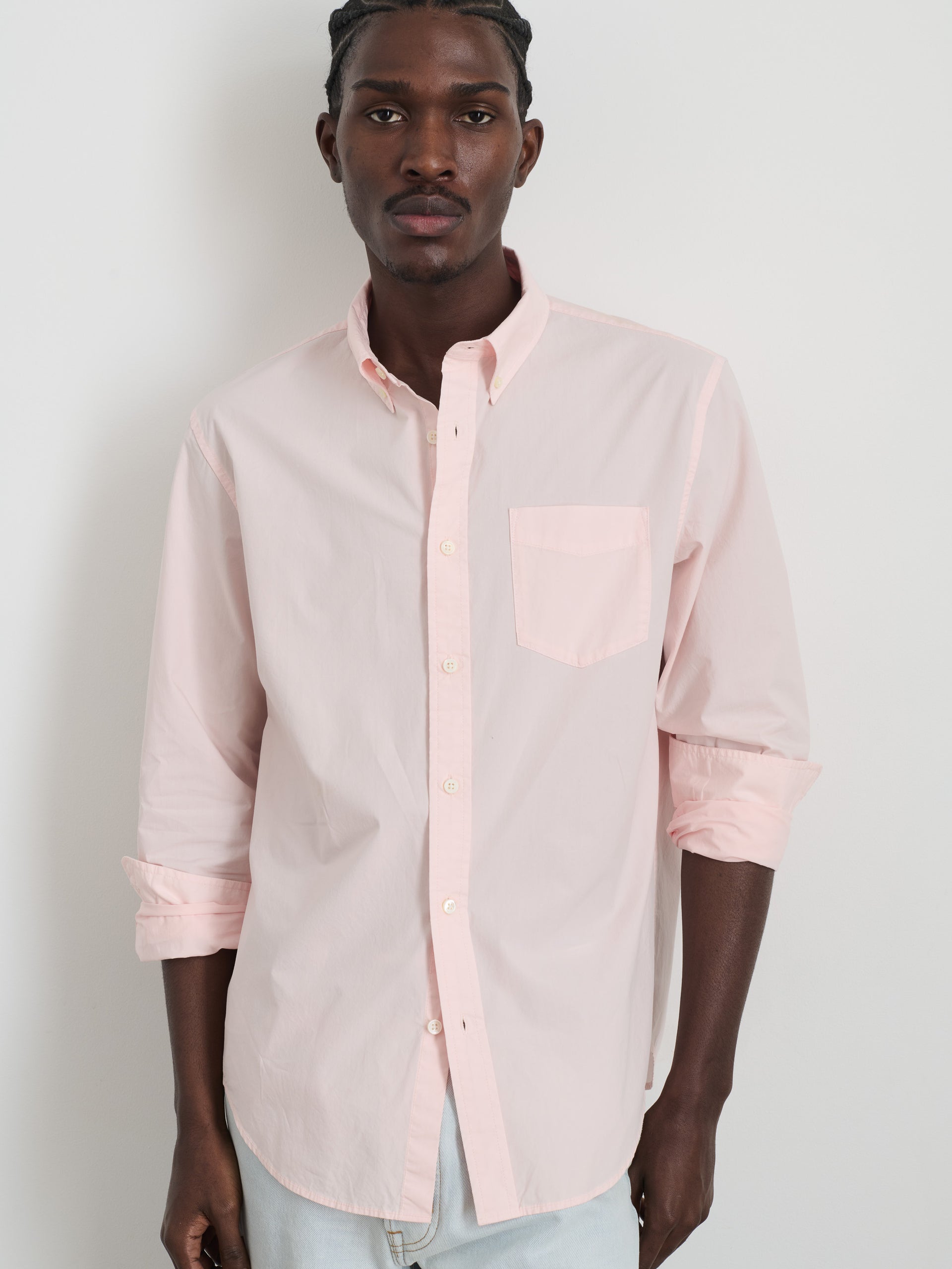 Alex Mill Mill Shirt in Cotton Poplin Quartz