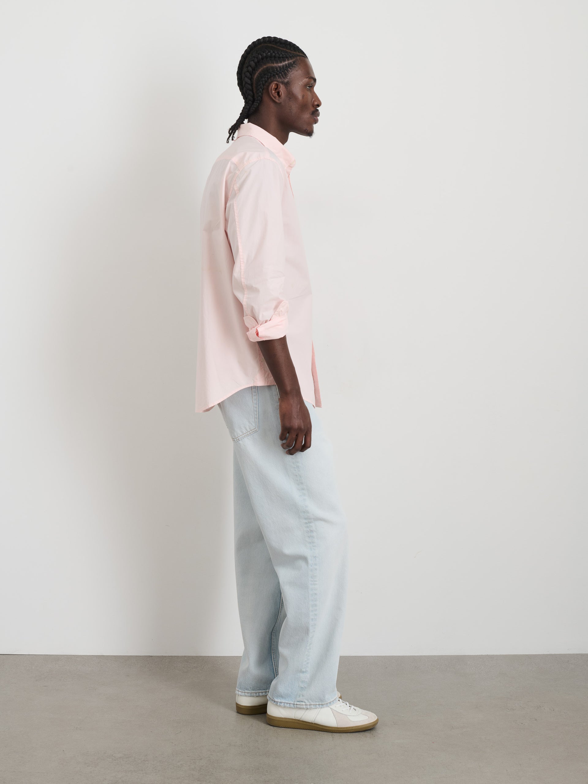 Alex Mill Mill Shirt in Cotton Poplin Quartz
