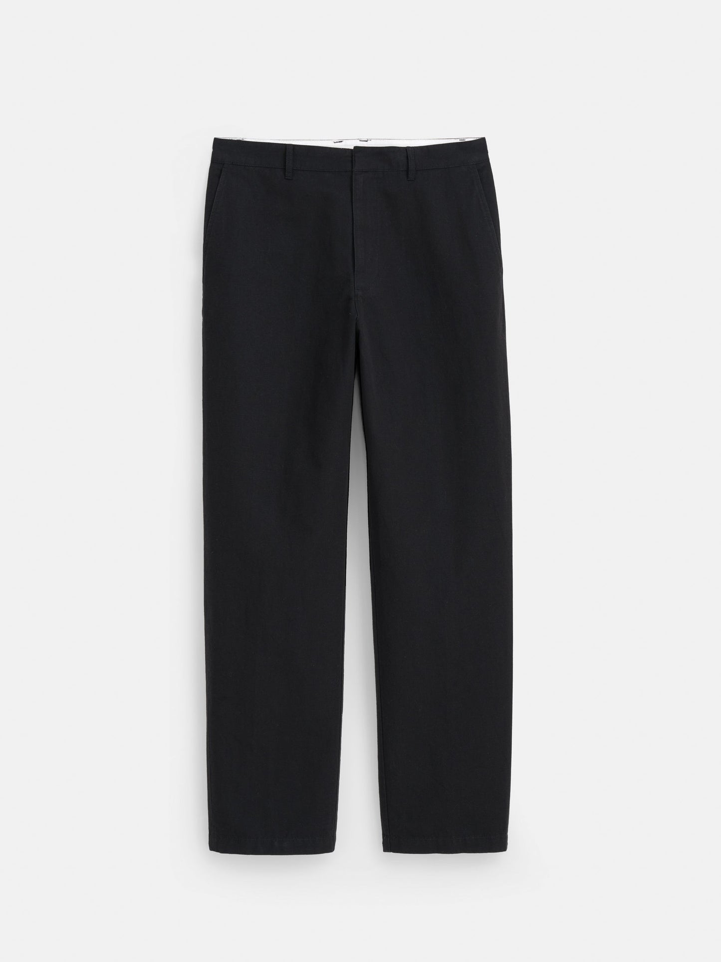 Alex Mill Cooper Trouser in Cotton Linen Black