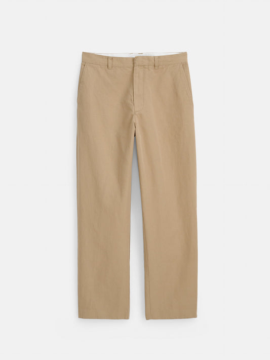Alex Mill Cooper Trouser in Cotton Linen Khaki