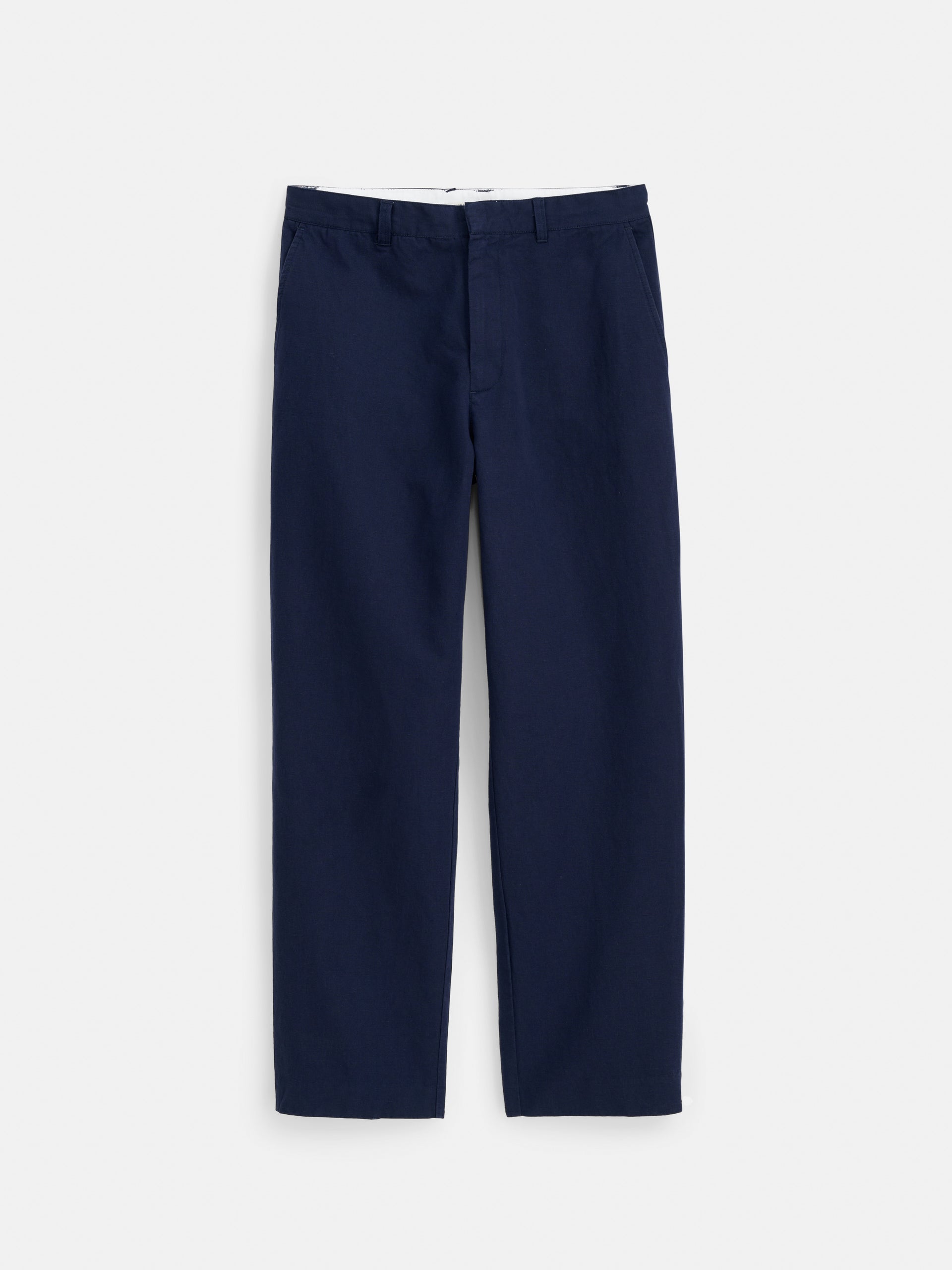 Alex Mill Cooper Trouser in Cotton Linen Navy