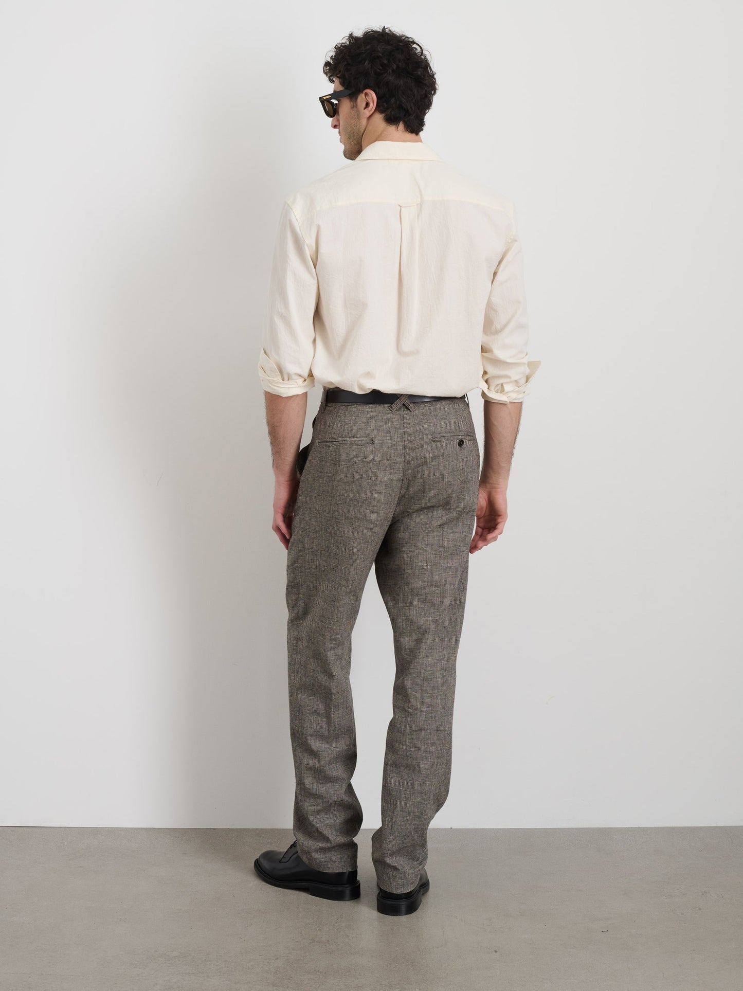 Alex Mill Cooper Trouser in Glen Plaid