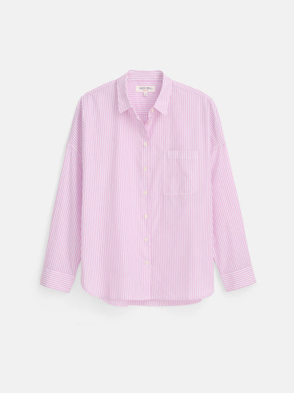 Alex Mill Jo Shirt in Stripe Lavender/White