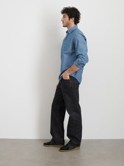 Alex Mill Mill Shirt in Washed Chambray