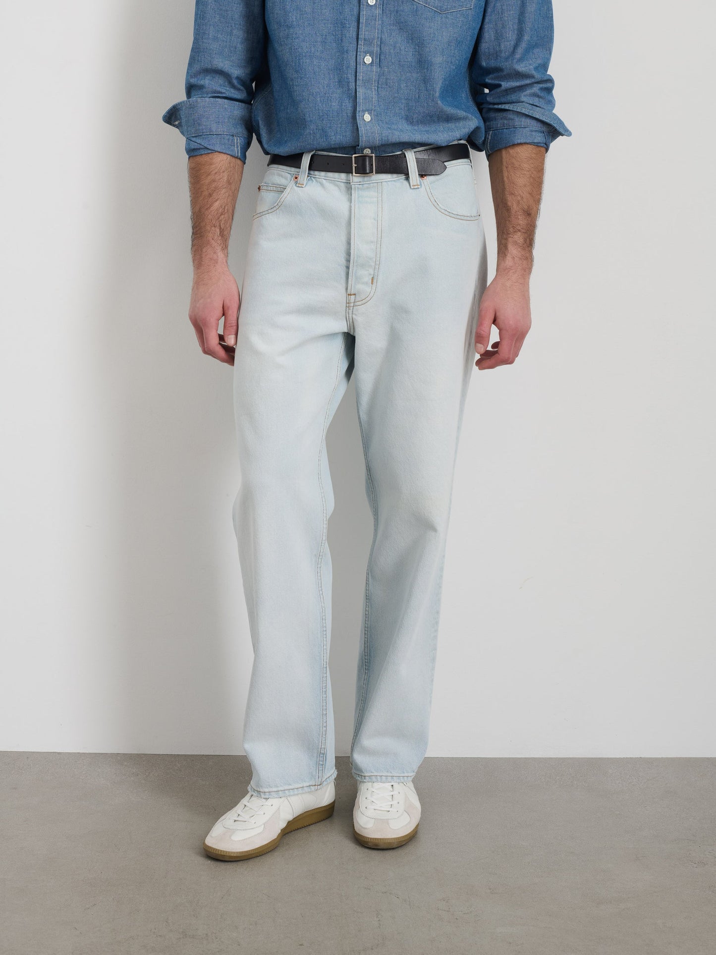 Alex Mill AM Relaxed Straight 5 Pocket Jean Ultra Light Wash
