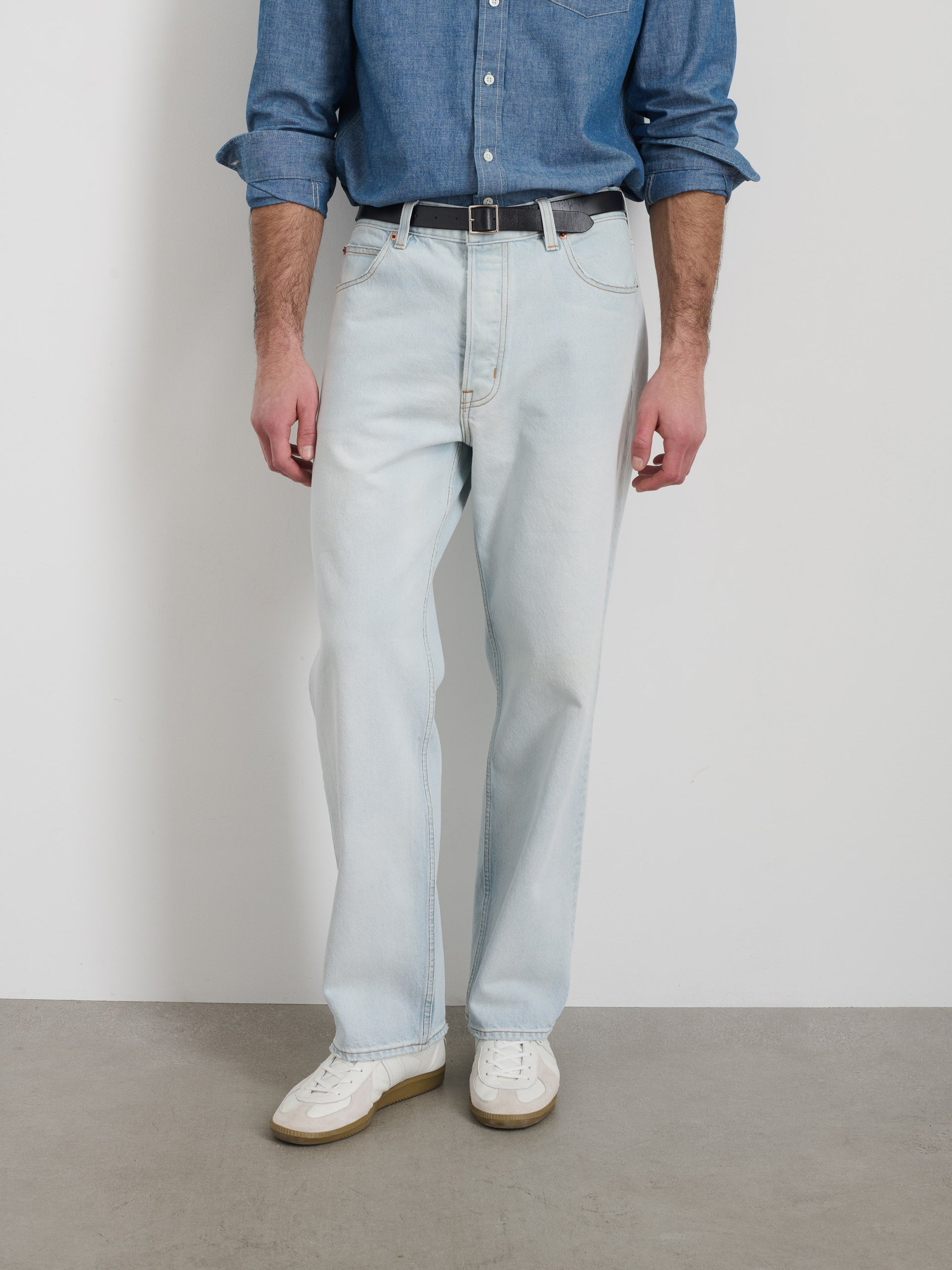 Alex Mill AM Relaxed Straight 5 Pocket Jean Ultra Light Wash
