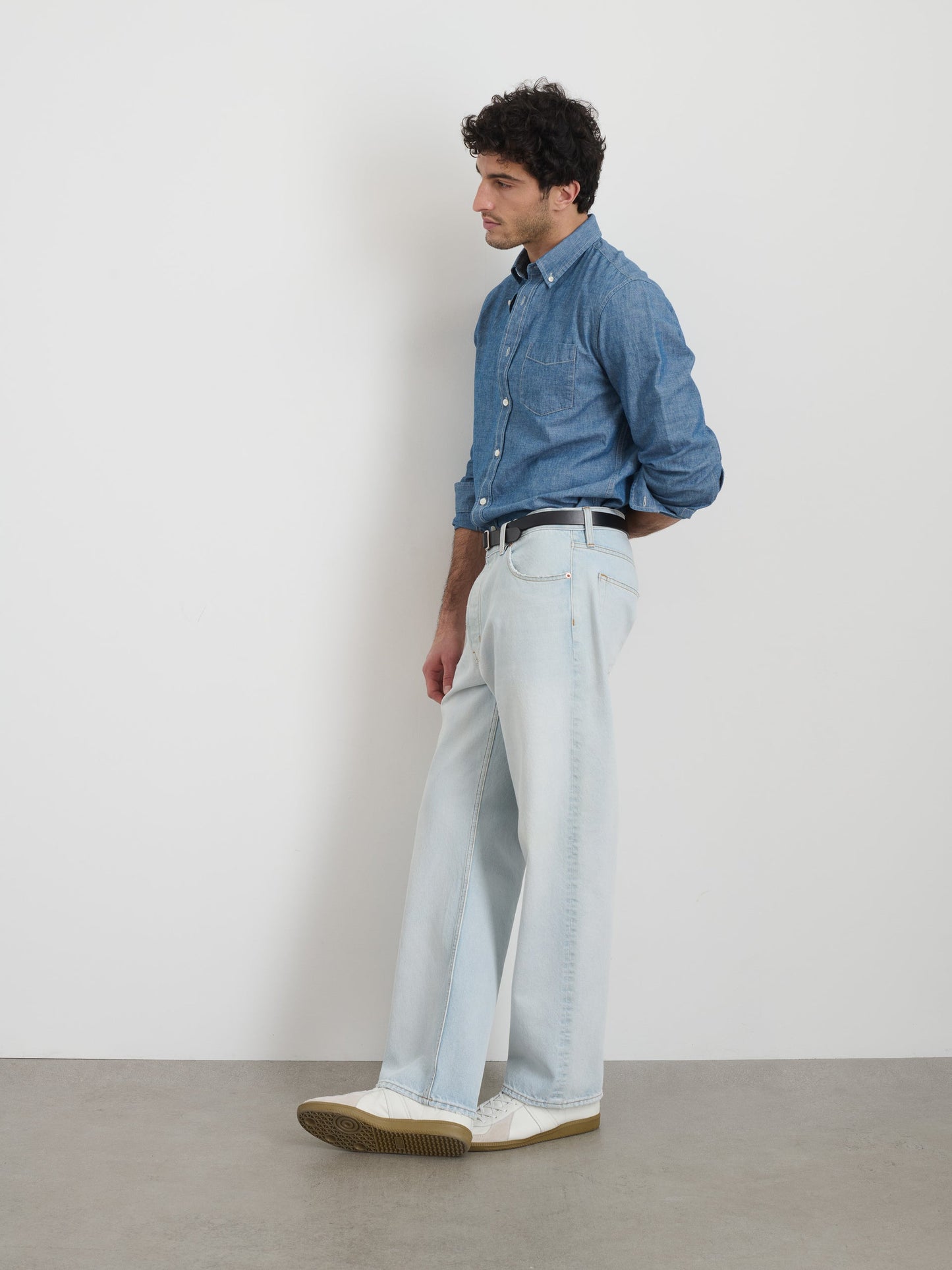 Alex Mill AM Relaxed Straight 5 Pocket Jean Ultra Light Wash