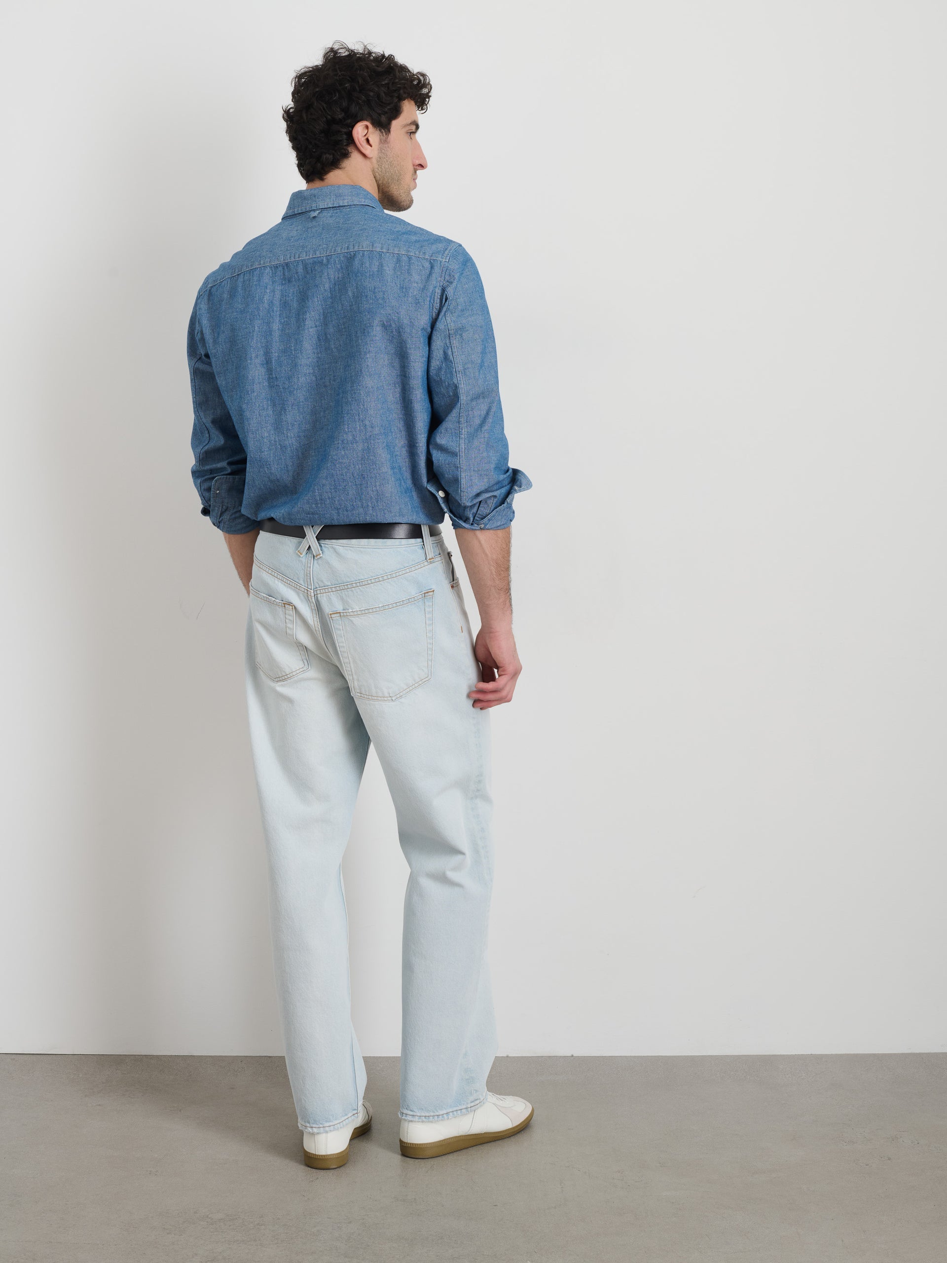 Alex Mill AM Relaxed Straight 5 Pocket Jean Ultra Light Wash