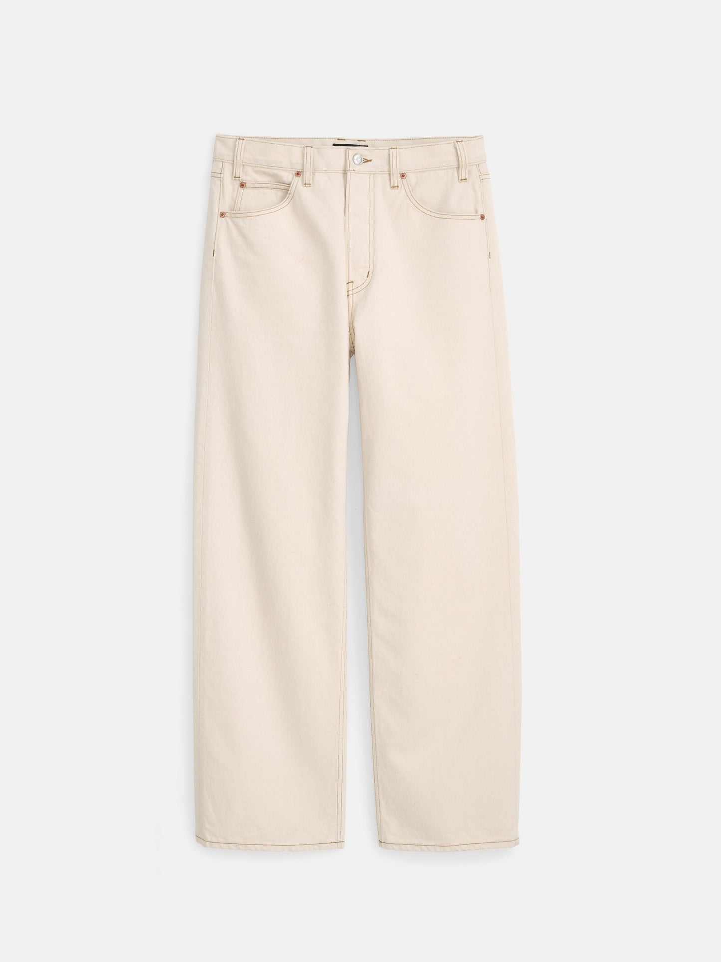 Alex Mill AM Relaxed Straight 5 Pocket Jean Natural