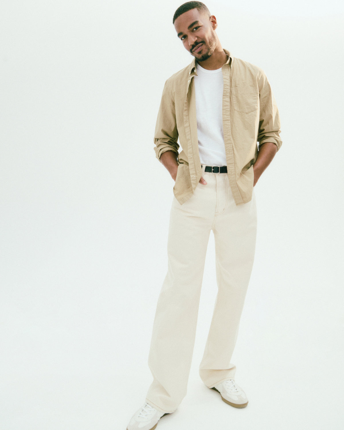 Alex Mill AM Relaxed Straight 5 Pocket Jean Natural