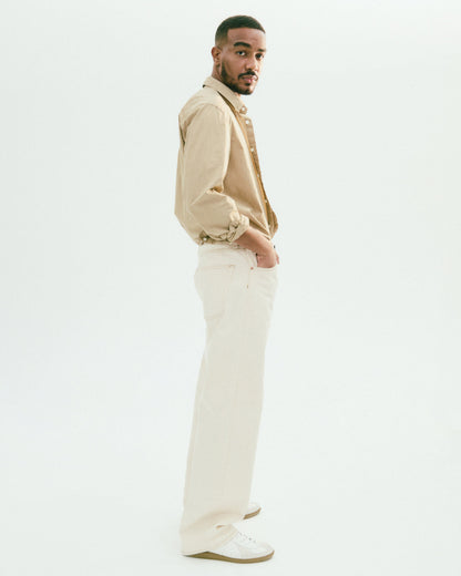 Alex Mill AM Relaxed Straight 5 Pocket Jean Natural
