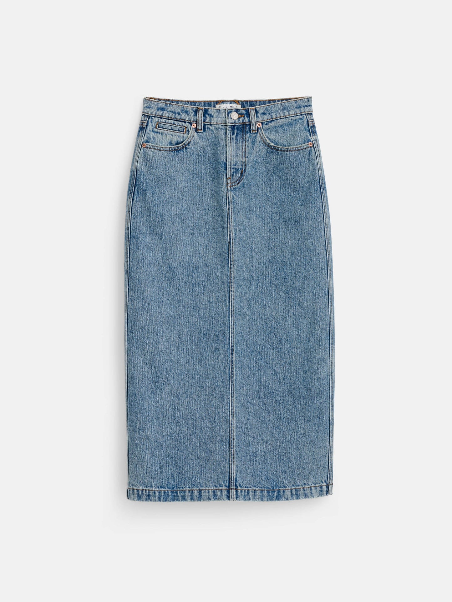 Alex Mill Ruby Denim Skirt Akita Wash