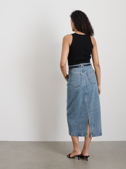 Alex Mill Ruby Denim Skirt Akita Wash