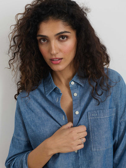 Alex Mill Jo Shirt in Chambray