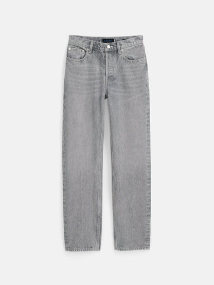 Alex Mill Jane Mid Rise Straight Jean Grey Wash