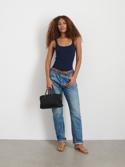 Alex Mill 365 Ribbed Tank Dark Navy