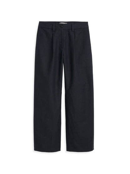 Alex Mill Soho Pant In Cotton Linen Black