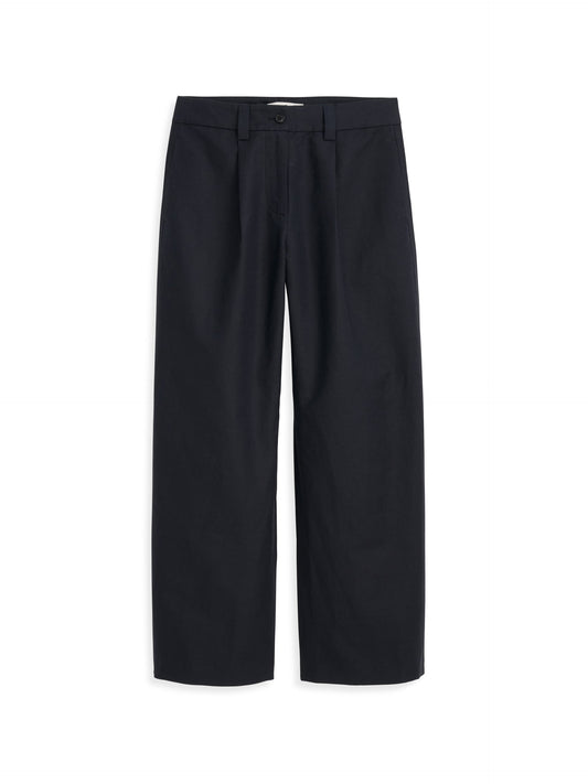 Alex Mill Soho Pant In Cotton Linen Black