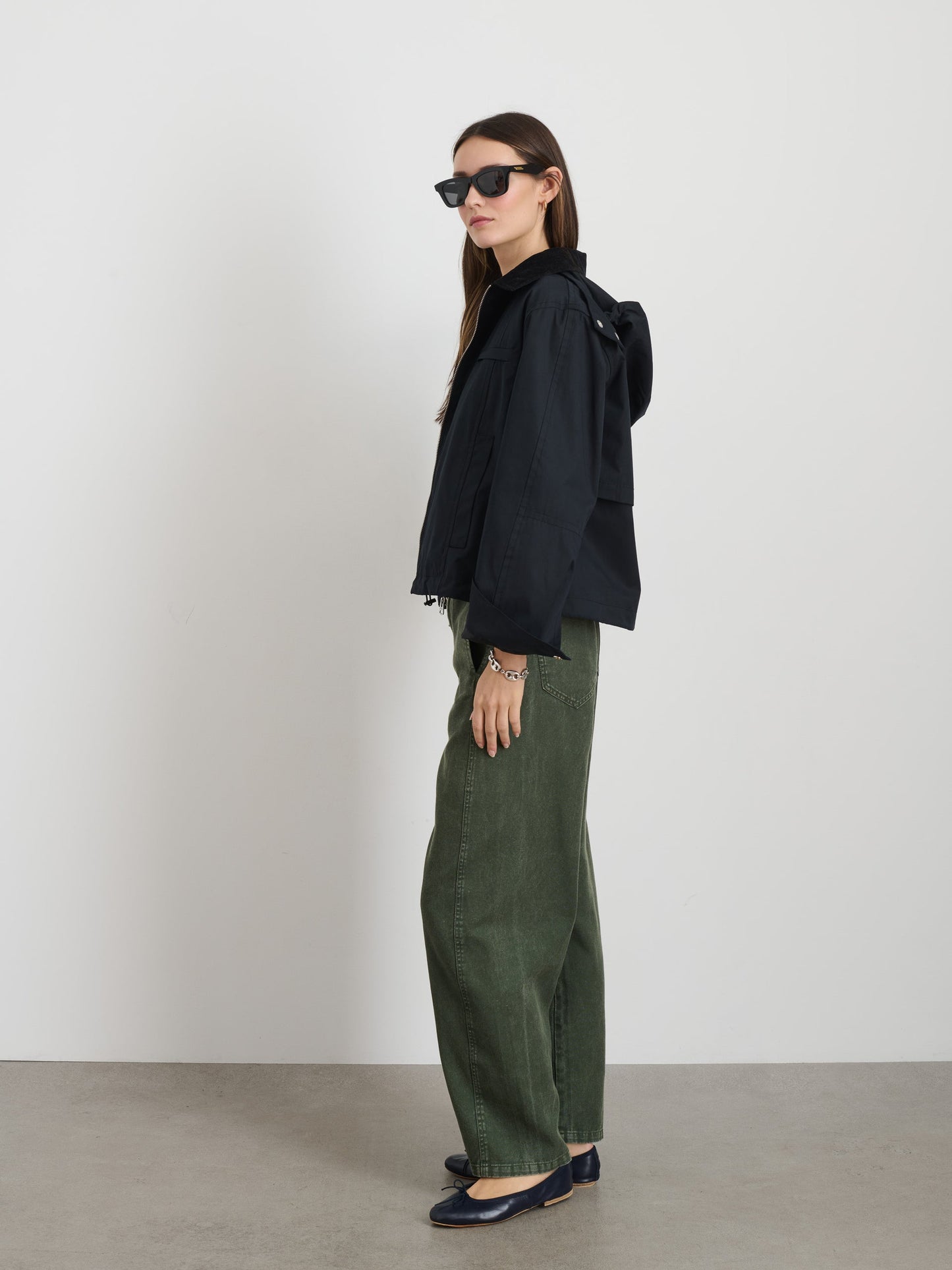 Alex Mill Kenzie Zip Jacket Black