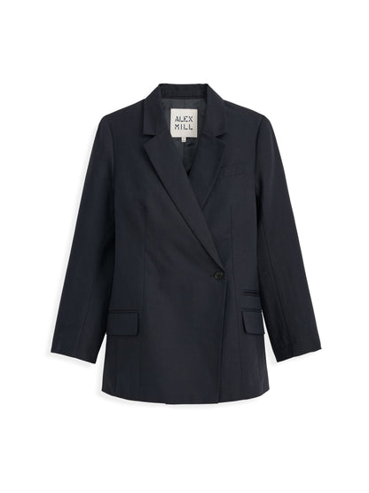 Alex Mill Soho Waisted Blazer In Linen Cotton
