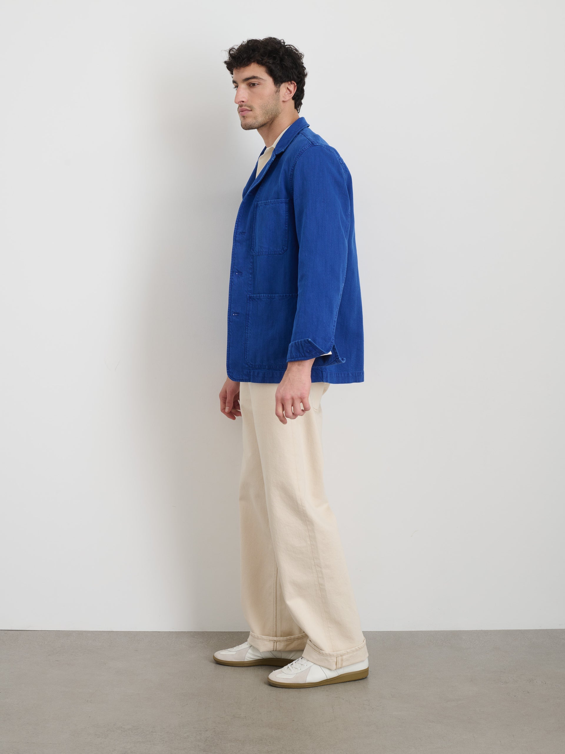 Alex Mill Work Jacket Blazer Cunningham Blue
