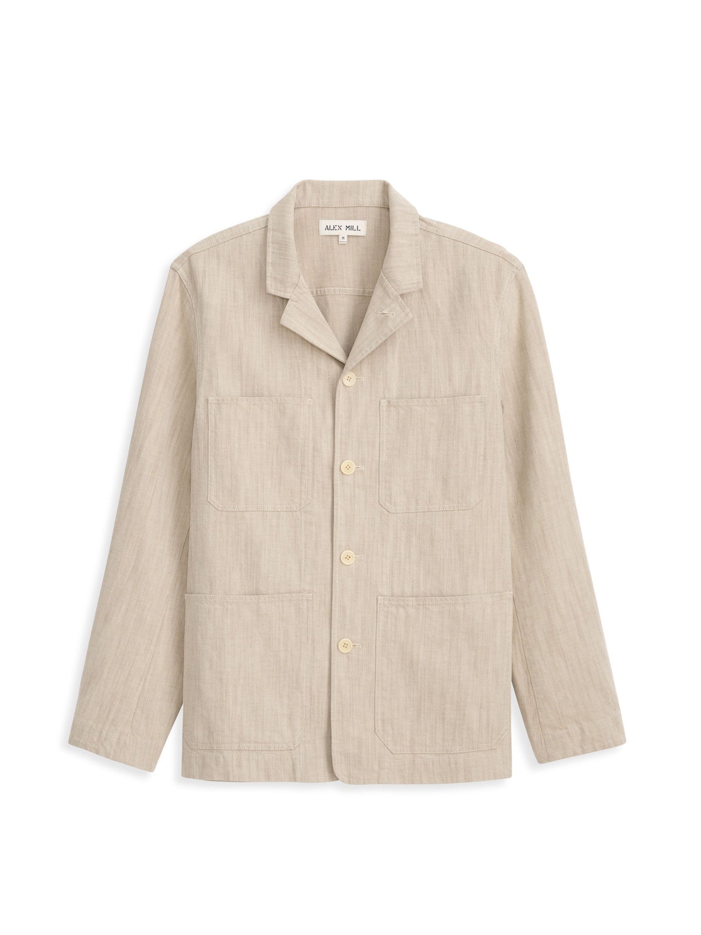 Alex Mill Work Jacket Blazer Flax Ivory
