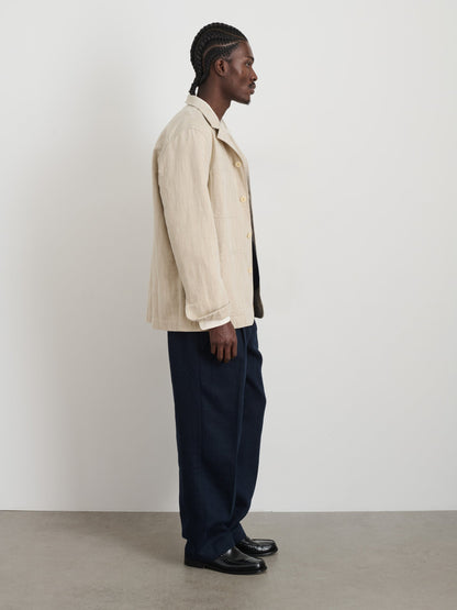 Alex Mill Work Jacket Blazer Flax Ivory