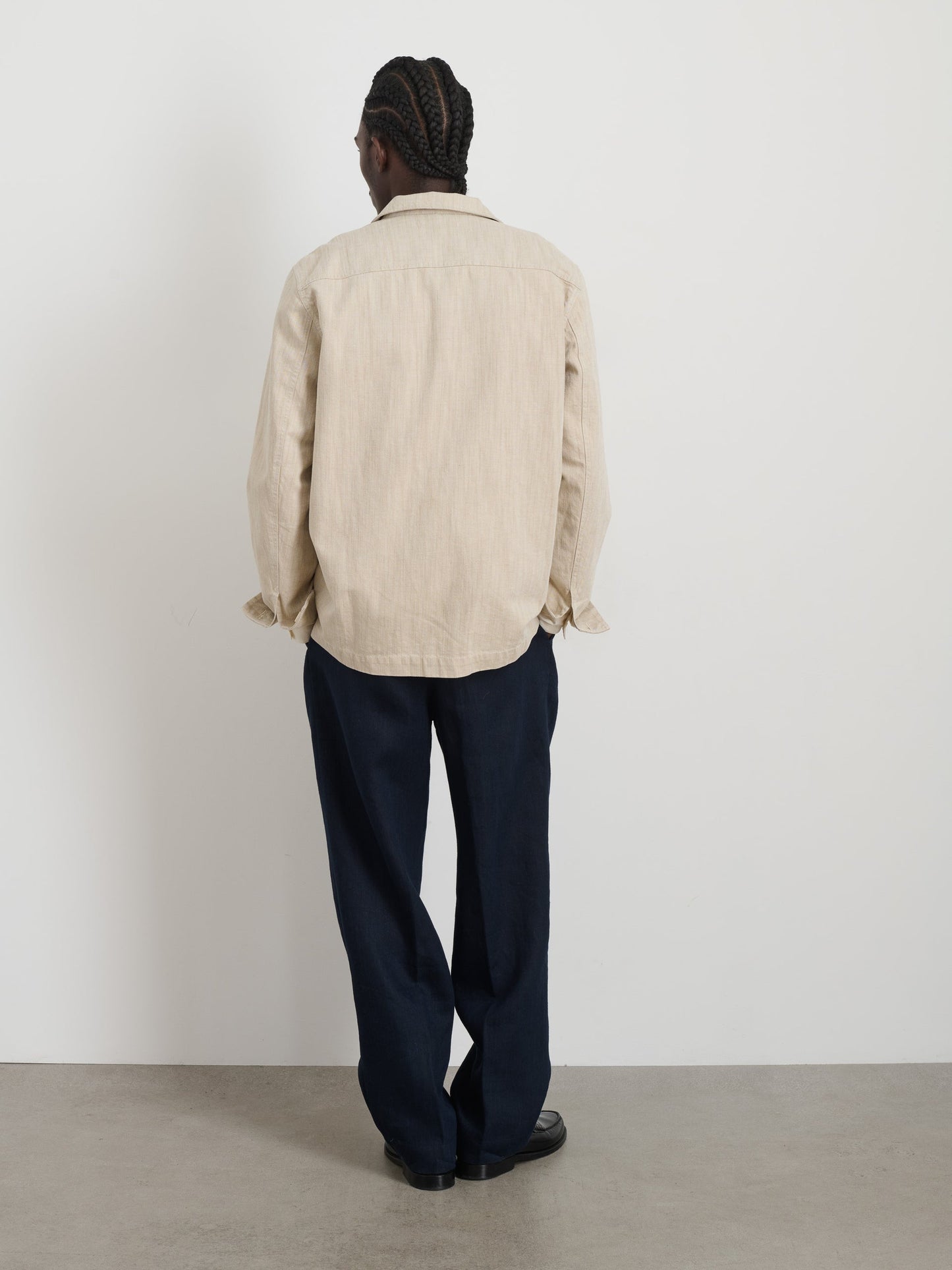 Alex Mill Work Jacket Blazer Flax Ivory