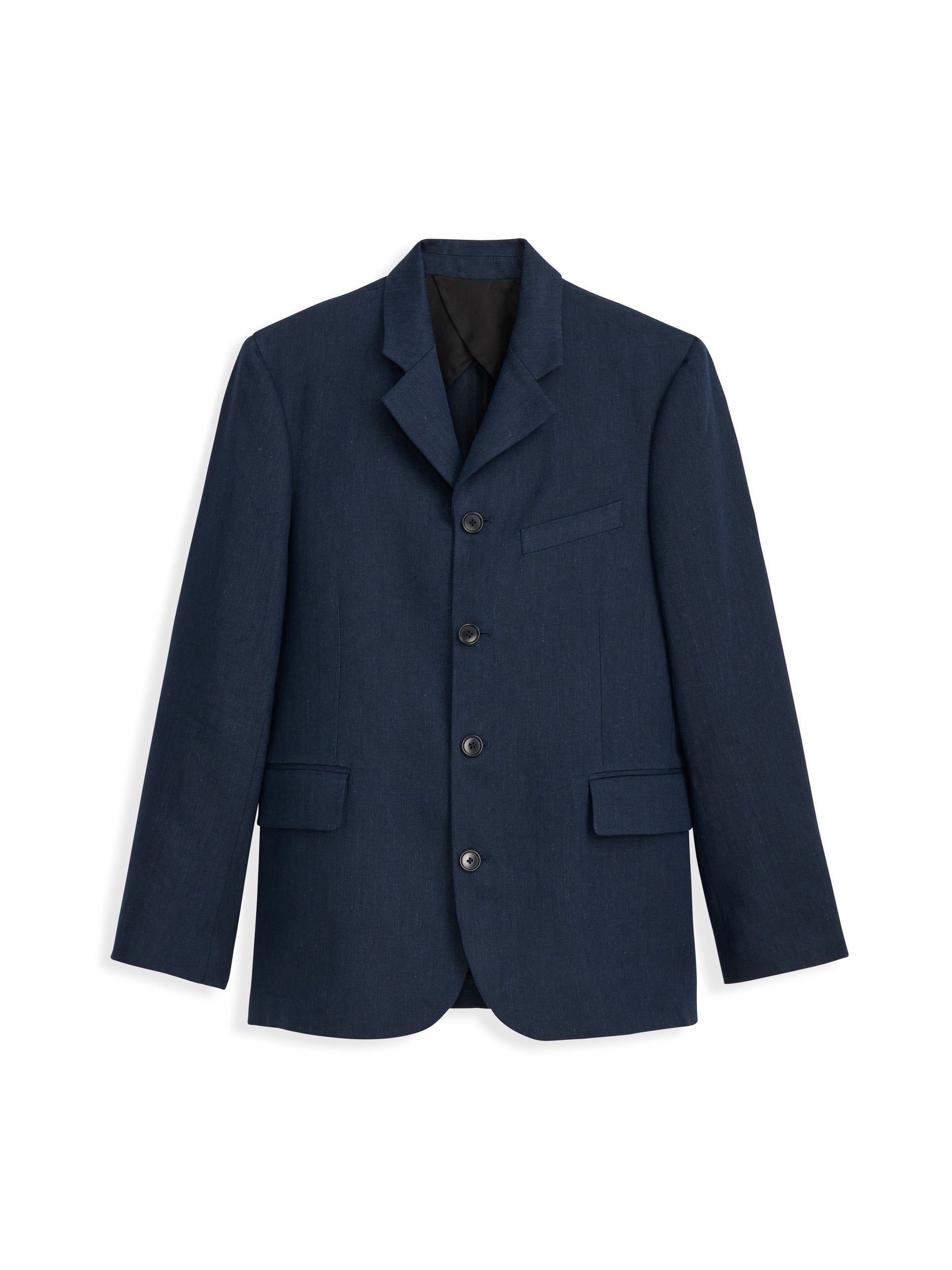 Alex Mill Daniel Four Button Blazer In Linen Herringbone