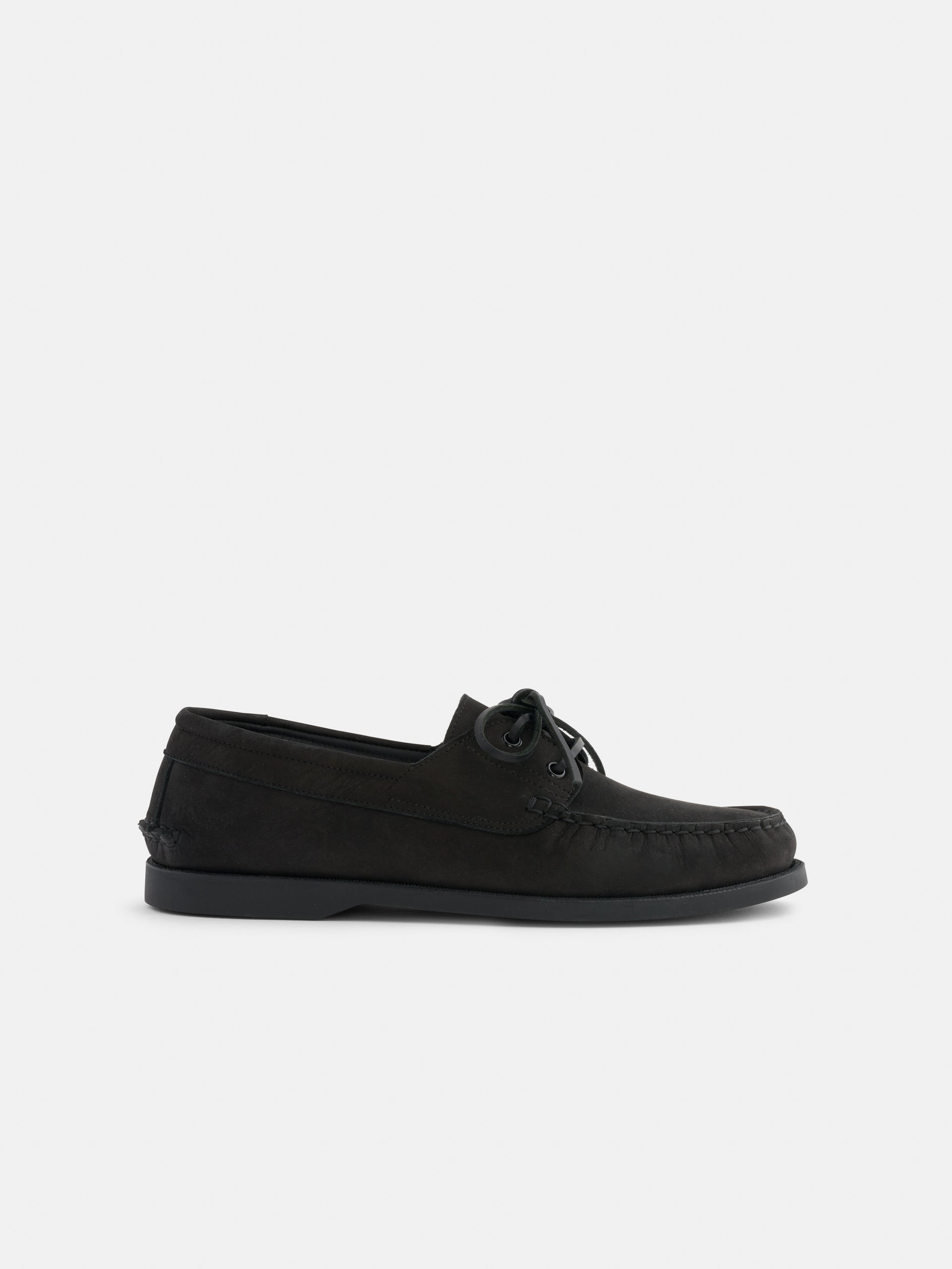 Alex Mill Sesa x Alex Mill Tampa Boat Shoe Sister Black