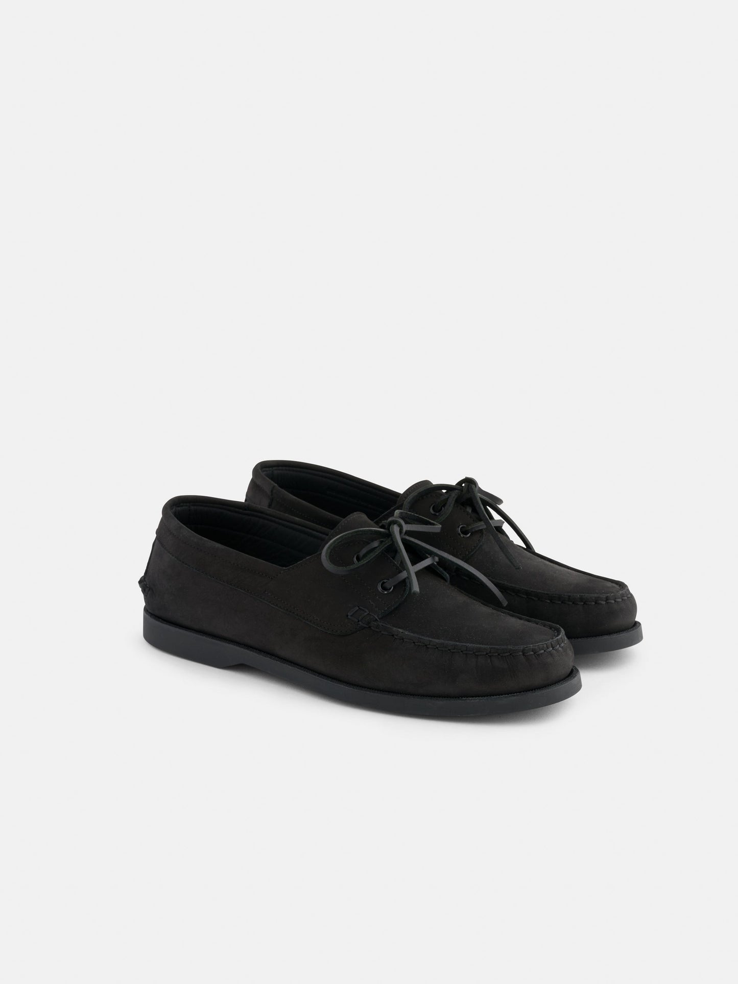 Alex Mill Sesa x Alex Mill Tampa Boat Shoe Brother Black