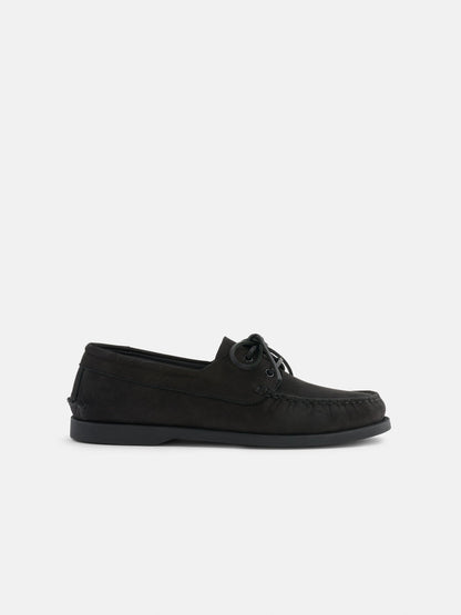 Alex Mill Sesa x Alex Mill Tampa Boat Shoe Brother Black