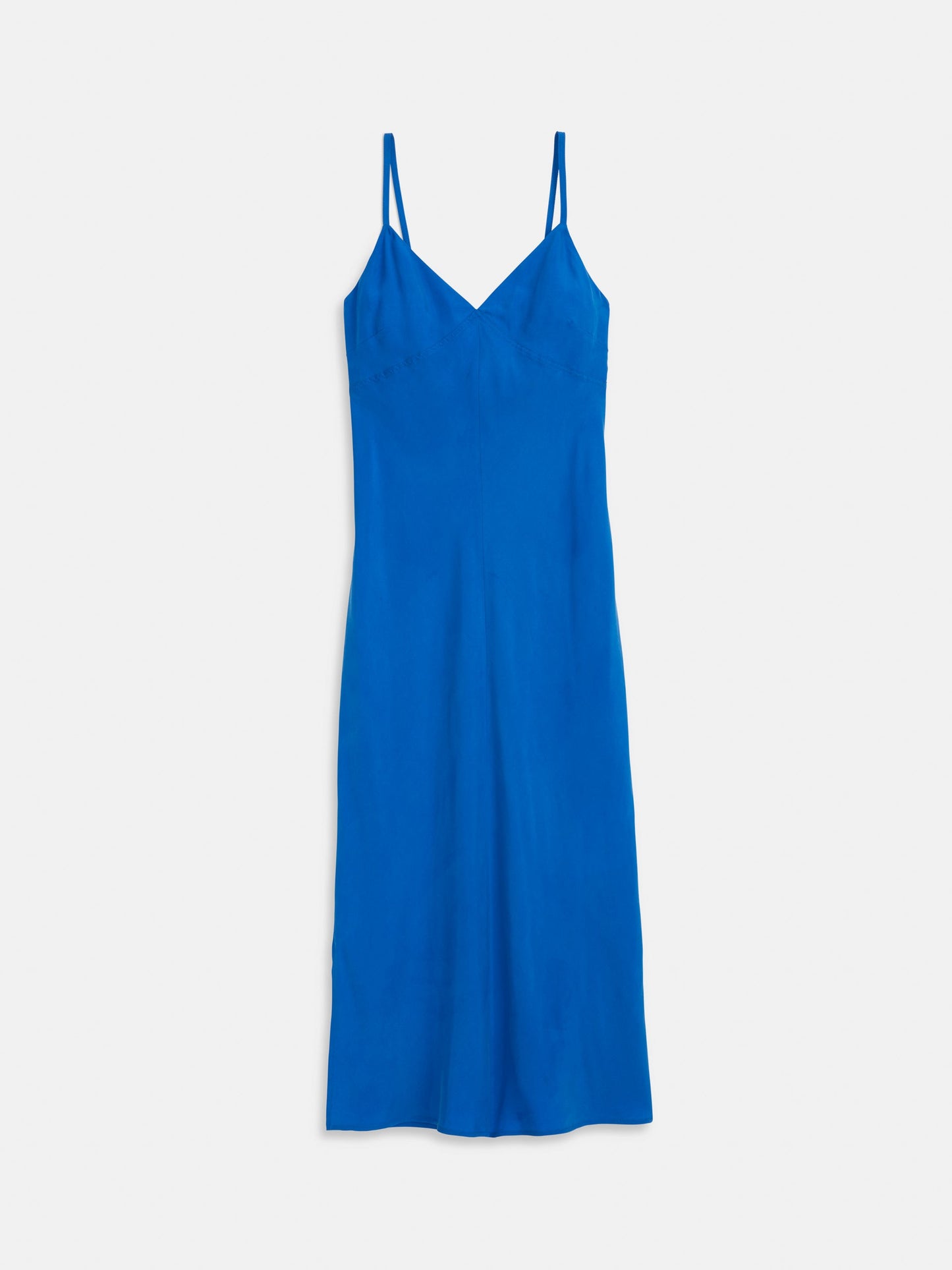 Alex Mill Carly Cami Dress In Cupro Cunningham Blue