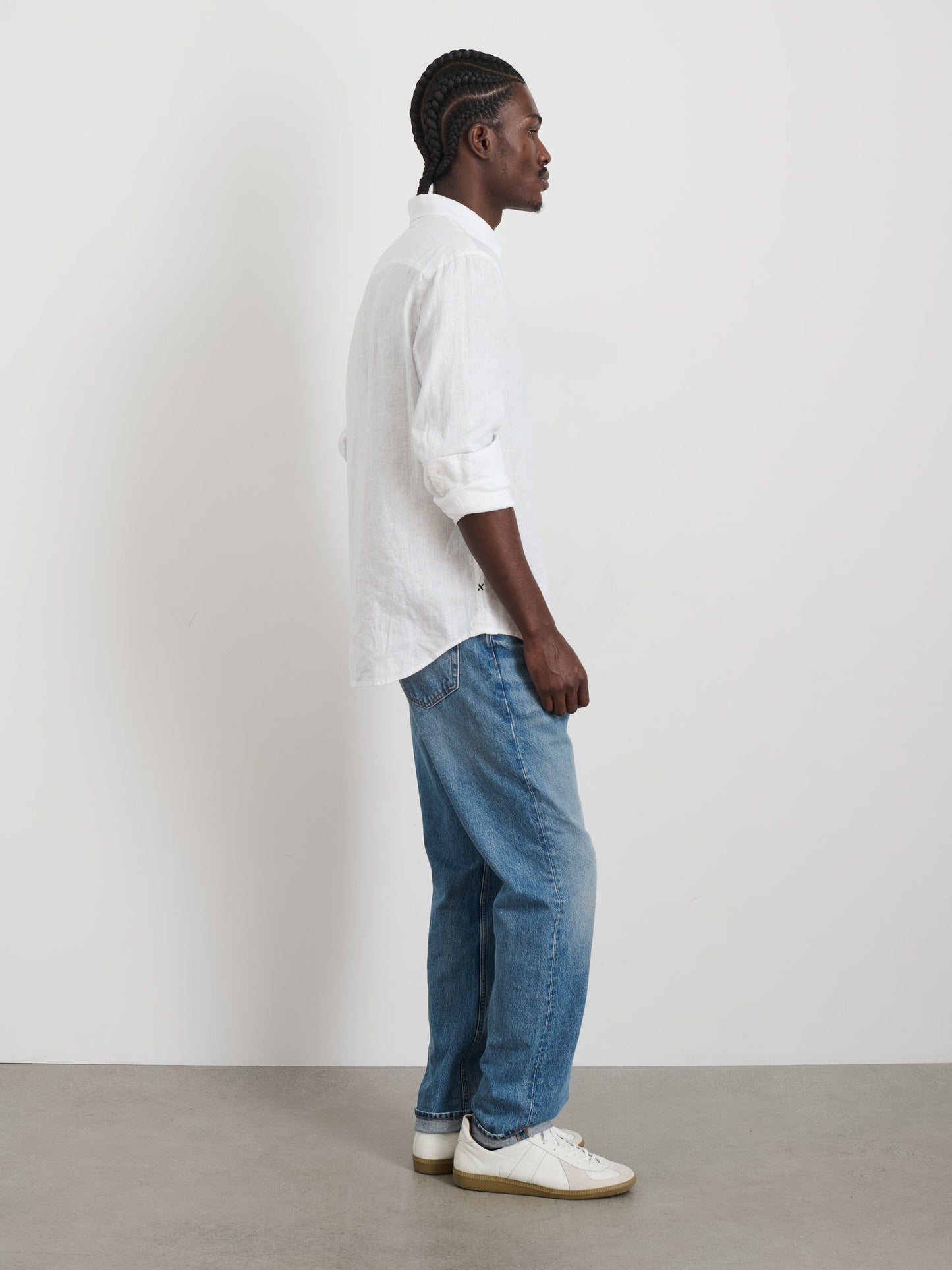 Alex Mill Mill Shirt in Linen White