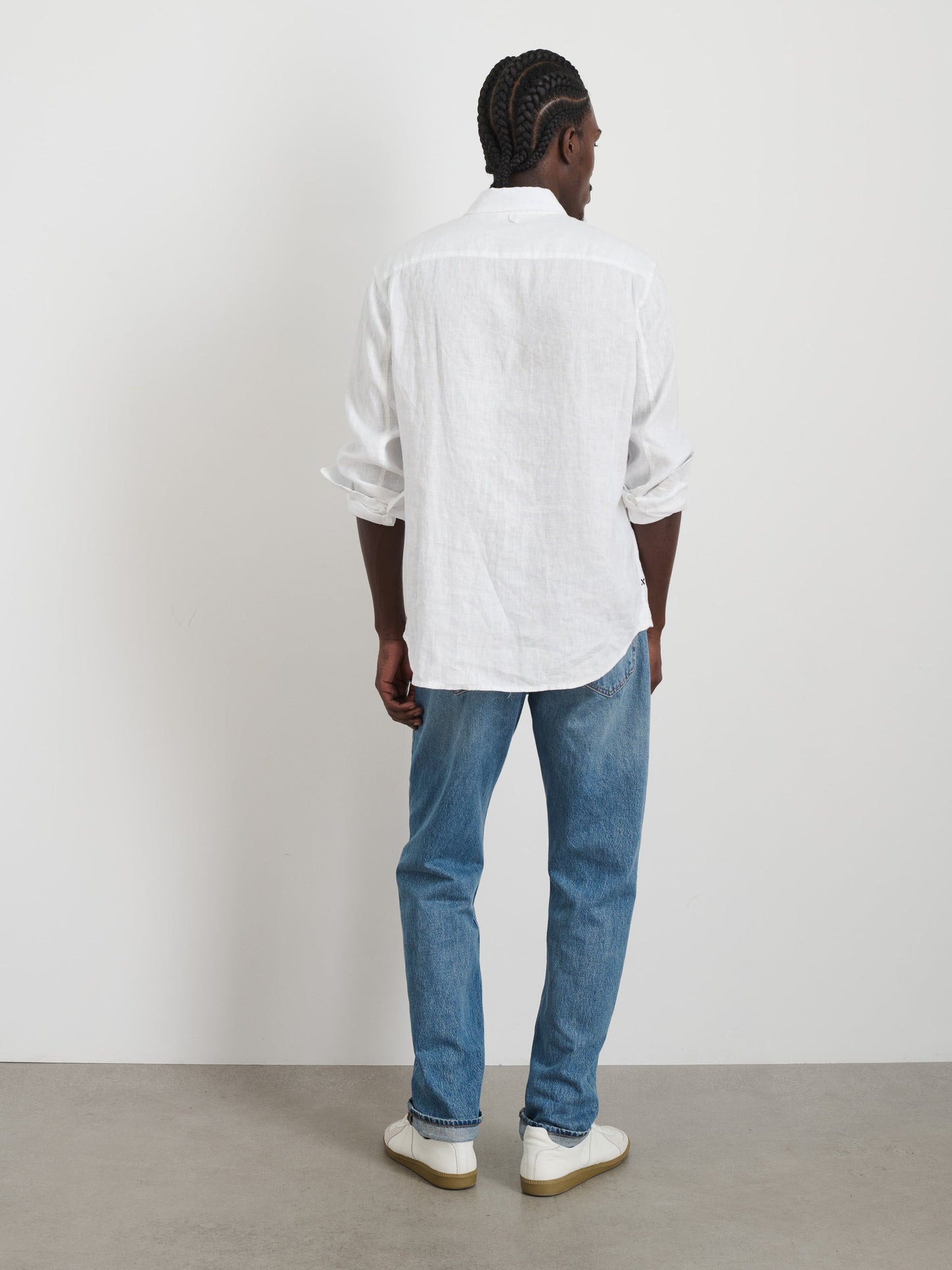 Alex Mill Mill Shirt in Linen White