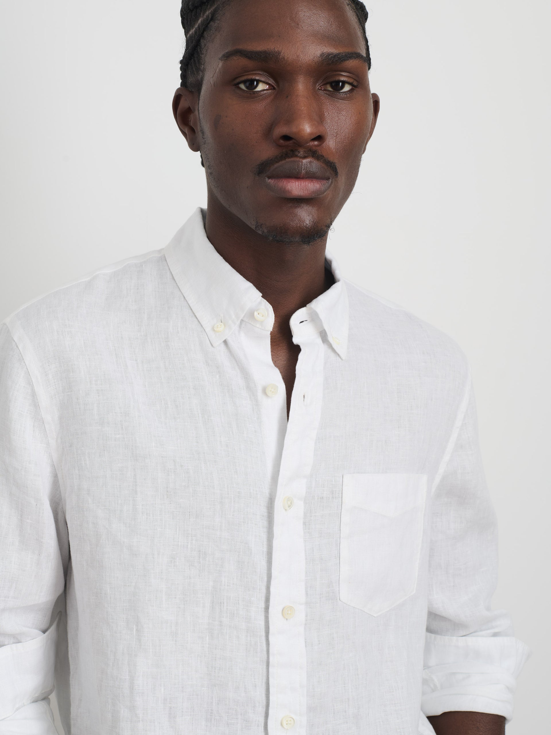 Alex Mill Mill Shirt in Linen White