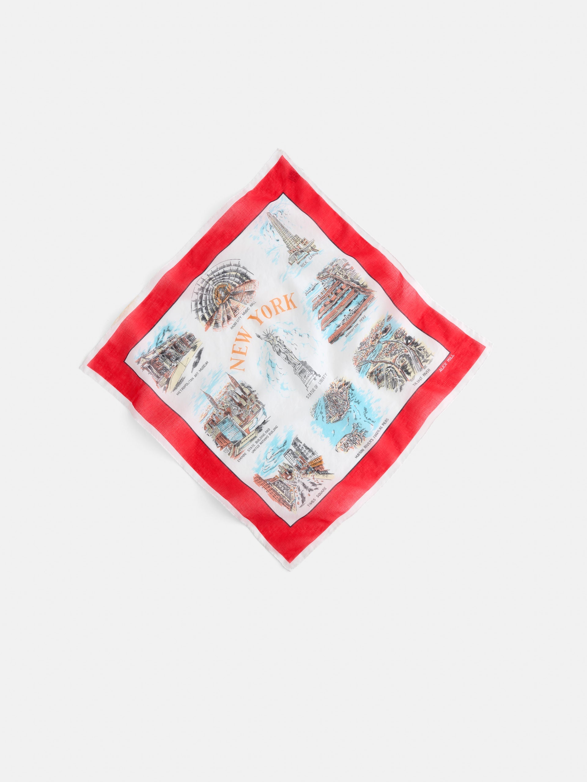 Alex Mill City Bandana in Cotton Voile Nyc