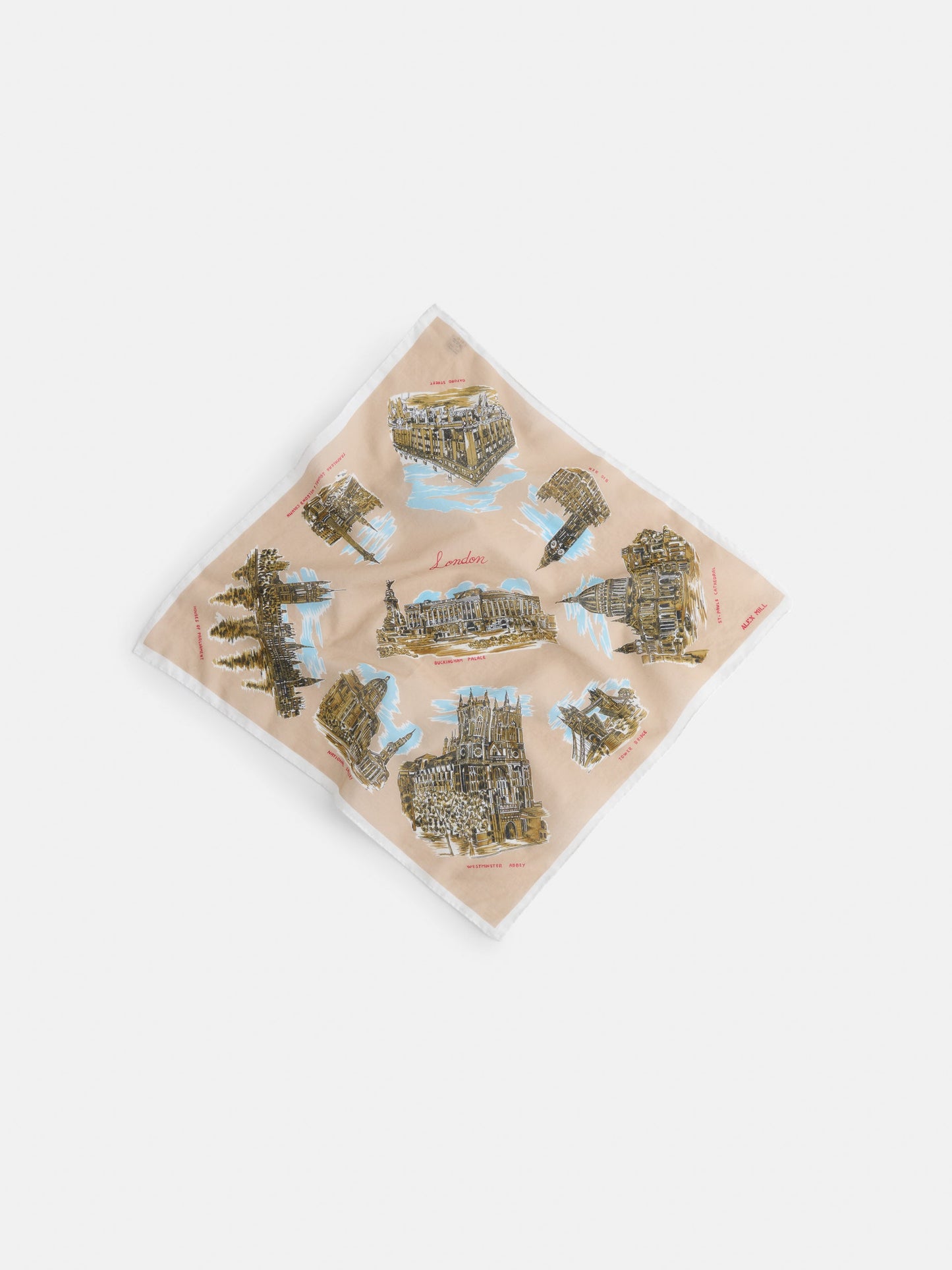 Alex Mill City Bandana in Cotton Voile London